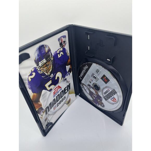 Madden NFL 2005 Football (Sony Playstation 2) PS2 - Complete W/ Manual - Tested - Picture 3 of 5
